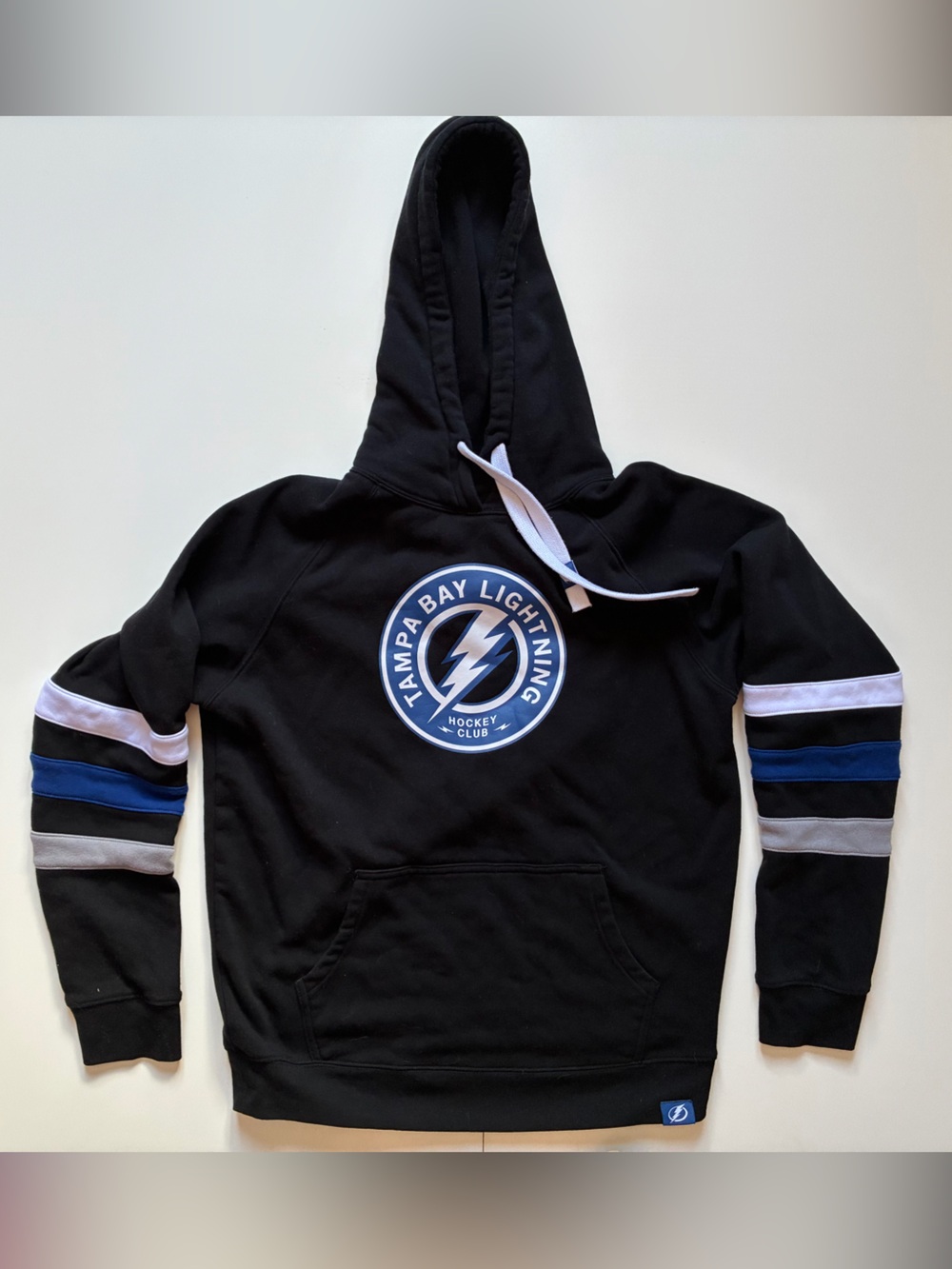 Men's Tampa Bay Lightning Pullover Hoodie Black - Size XL